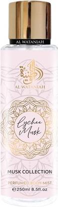 NoName Al Wataniah Musk Collection Lychee Musk Body Mist 250ml (Eau de Toilette, 250 ml)