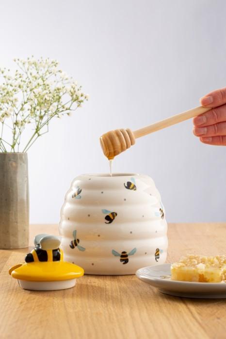 Actual product image Price & Kensington Sweet Bee 0059.667 Honey pot and knitter, multi-coloured, 0059.667