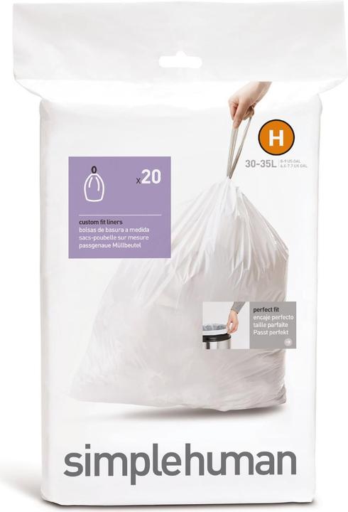 Simplehuman Cw0168 (20 x, 30 l)
