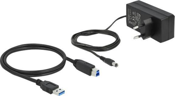 Actual product image Delock USB 3.2 Hub (USB-B, 9 Ports)