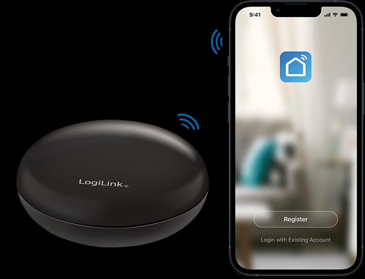 Actual product image LogiLink Smart Home Wi-Fi IR Controller