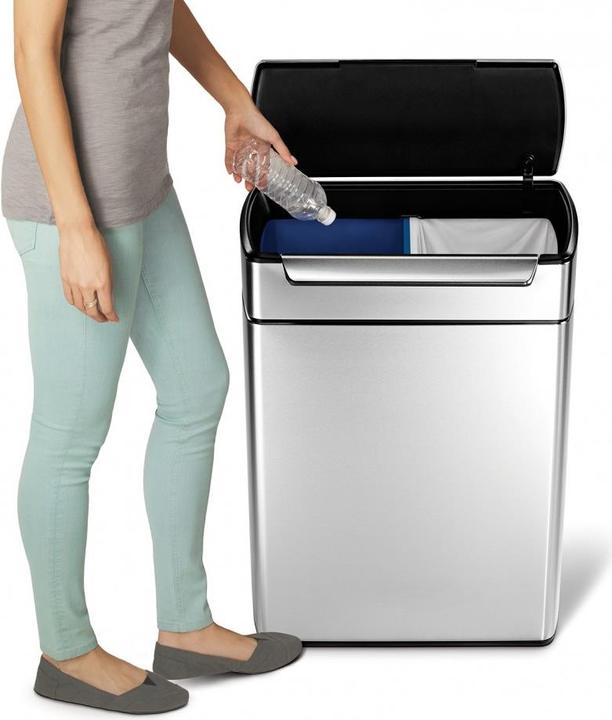 Immagine prodotto Simplehuman Riciclatore Touch-Bar (48 l)