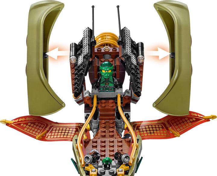 Produktbild LEGO Schatten des Ninja-Flugseglers (70623, LEGO Ninjago)