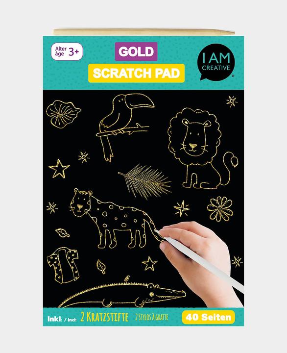 Actual product image I Am Creative Scratch Block (230 g/m², 1 x)