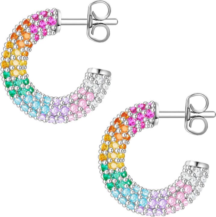 Immagine prodotto Glanzstücke München Argento da donna con zirconi - 29055 (Argento)