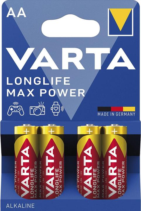 Varta LongLife Max Power (4 Stk., AA, 2980 mAh)
