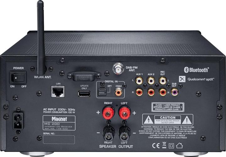 Immagine prodotto Magnat MC 200 (Ricevitore di rete CD)