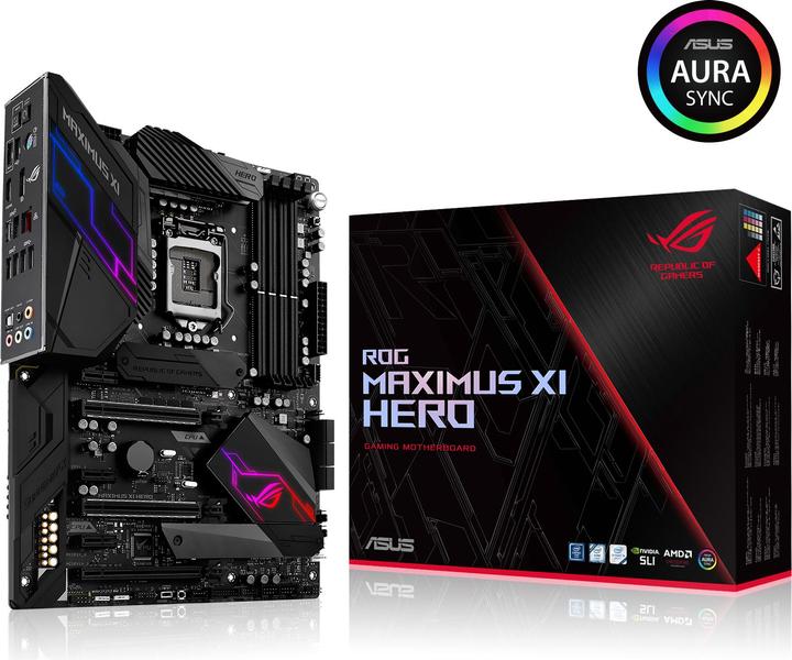 Produktbild ASUS ROG Maximus XI Hero (LGA 1151, Intel Z390, ATX)