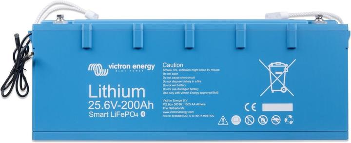 Image du produit Victron Energy Batterie LiFePO4 25,6V/200Ah - Smart-a (25.60 V, 200 Ah)