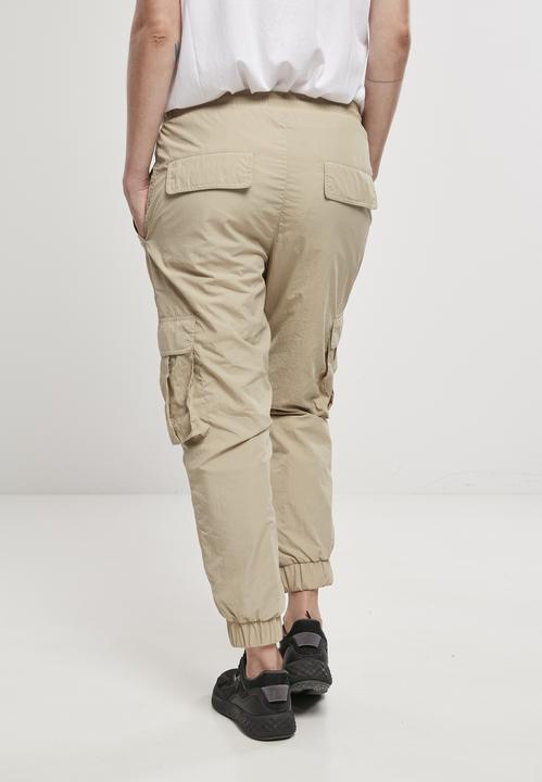 Image du produit Urban Classics Ladies High Waist Crinkle Nylon Cargo Pants (XXL)