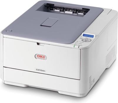 Produktbild OKI C310dn LED-Farbdrucker, A4, LAN, Duplex 3 J. Garantie (Laser, Farbe)