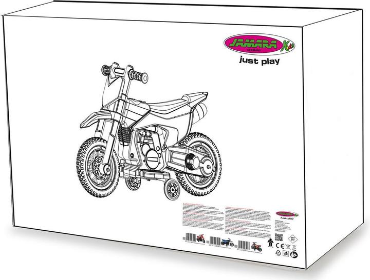 Actual product image Jamara Power Bike (6 V)