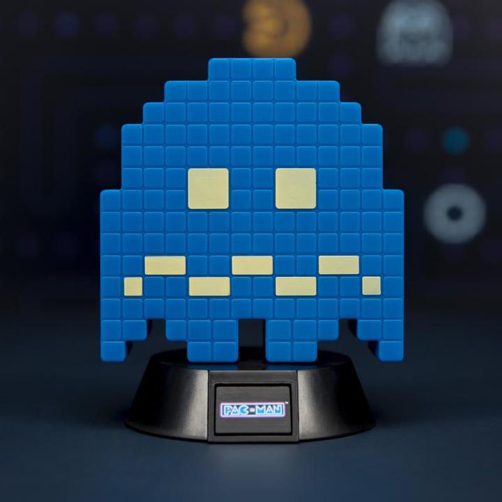 Actual product image Paladone Products Pac-Man Lamp Turn To Blue Ghost