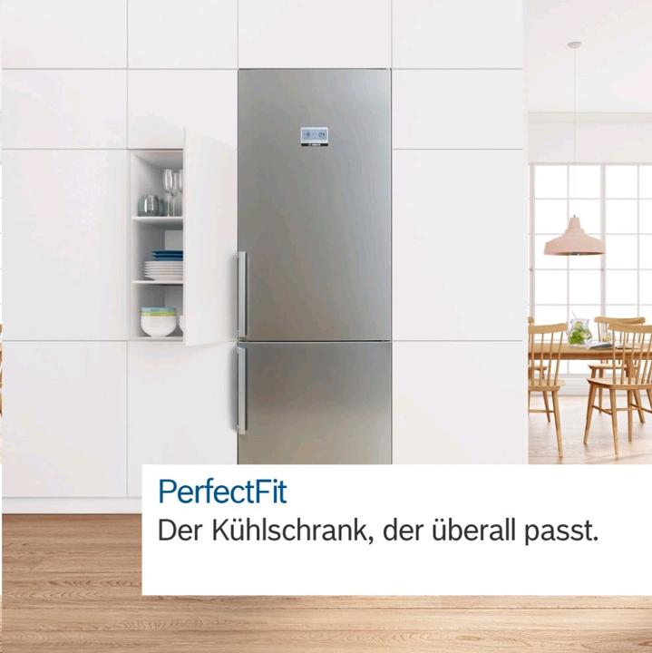 Produktbild Bosch Hausgeräte Serie 4 Freistehende KühlGefrierKombination mit Gefrierbereich unten 203 x 60 cm (363 l)
