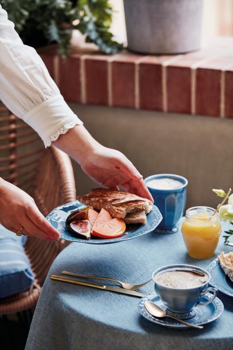 Produktbild Rosenthal Maria - Dream Blue - Frühstücksteller 21 cm (1 x, 21.80 cm)
