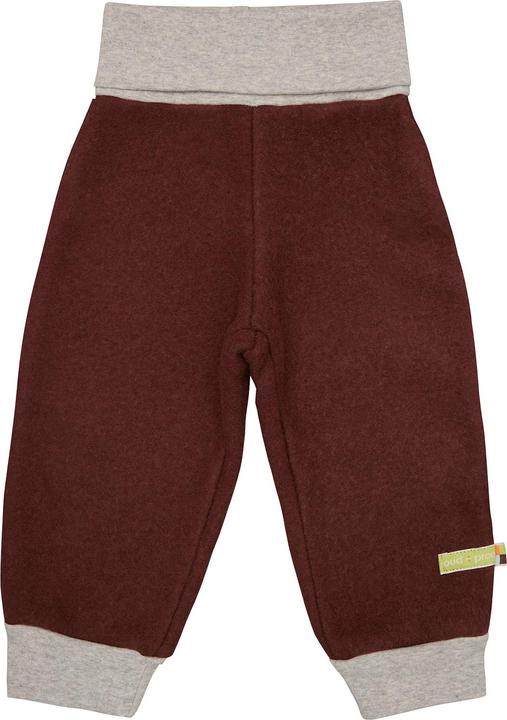 loud + proud Wool fleece trousers