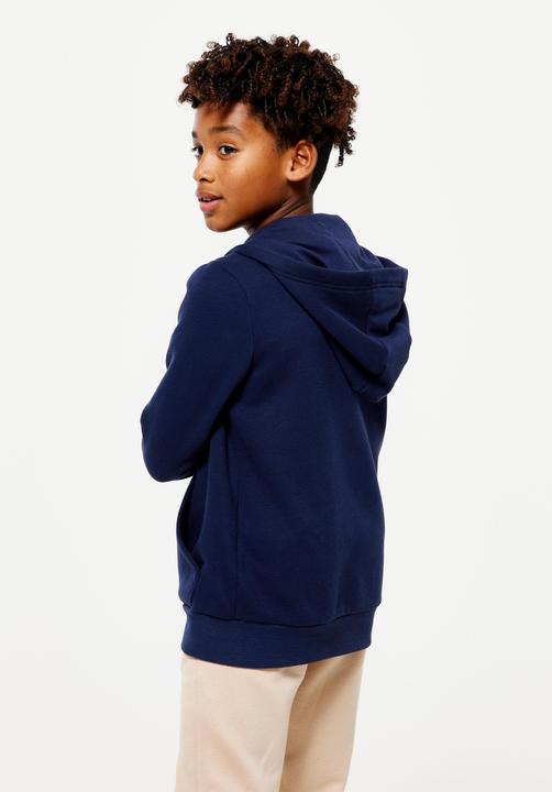 Produktbild Domyos Kapuzenjacke Kinder - marineblau (8, 9, 10)