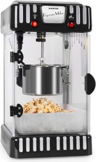Produktbild Klarstein Volcano Popcornmaschine EdelstahlTopf schwarz