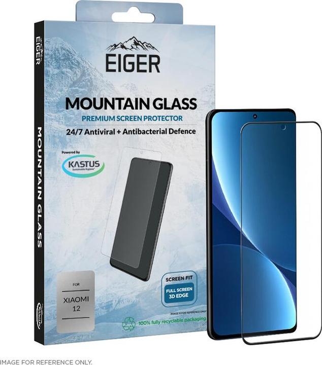 Produktbild Eiger Mountain Glass Clear Edge (1 Stück, Xiaomi 12, Xiaomi 12X)
