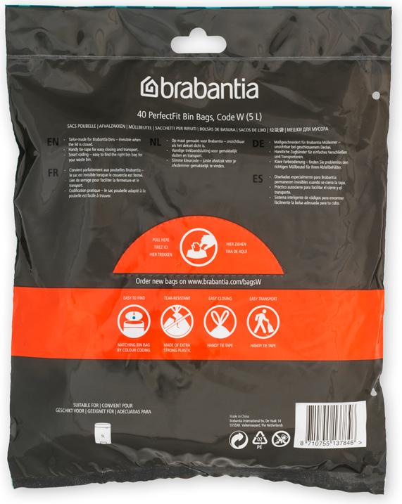Produktbild Brabantia PerfectFit Bags (40 x, 5 l)