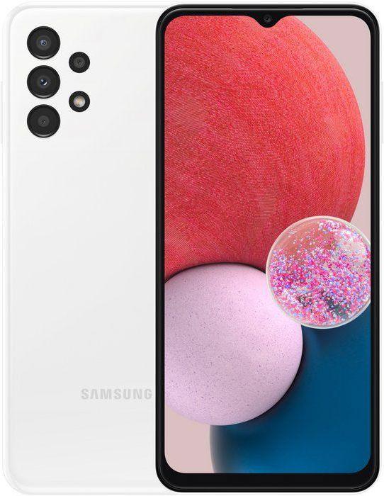 Actual product image Samsung Galaxy A13 EU (32 GB, White, 6.60", Dual SIM, 50 Mpx, 4G)
