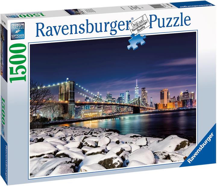 Actual product image Ravensburger Winter in New York (1500 pieces)