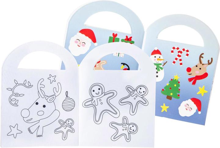 Actual product image LG-Imports Colouring Book with Stickers Christmas