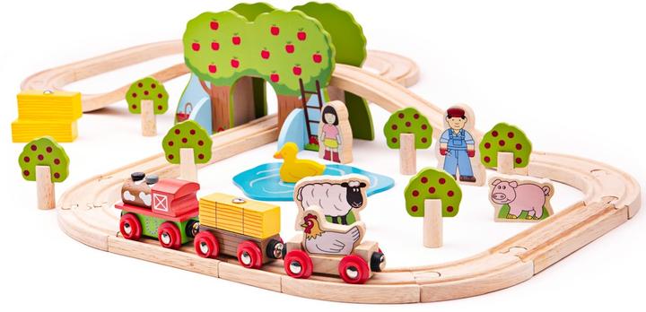 Actual product image Bigjigs Farm train set