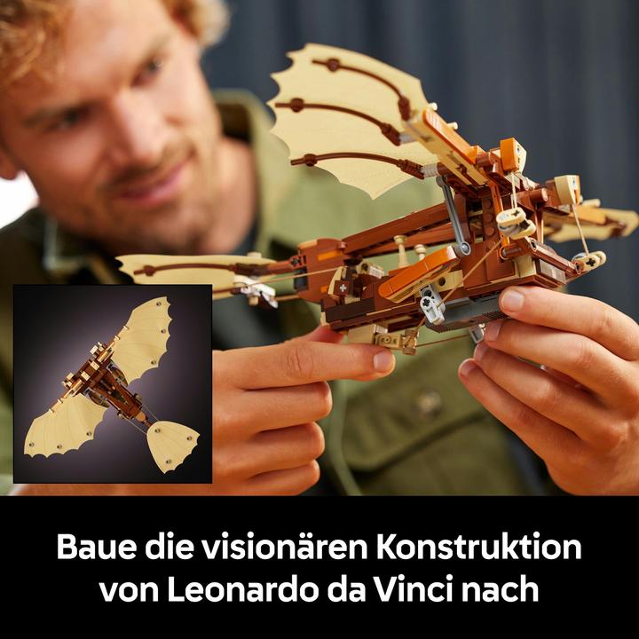 Actual product image LEGO Die Flugmaschine von Leonardo da Vinci (10363, LEGO Icons)