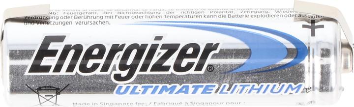 Immagine prodotto Energizer Ultimate Lithium L91 Mignon 1,5V mit Lötfahnen U-Form (1 pz., AA, 3000 mAh)