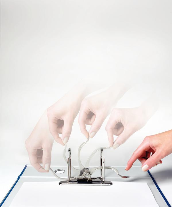Actual product image Leitz 180° Plastic Swiss Edition (A4, 52 mm, 1 Piece)