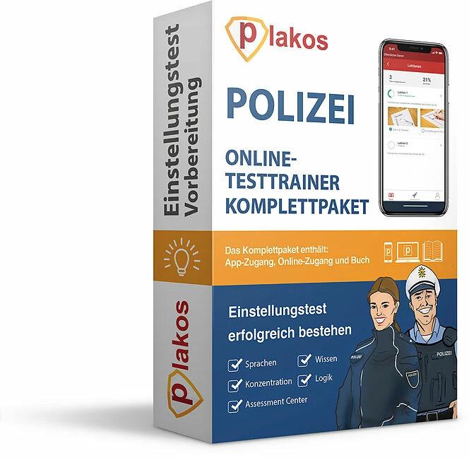 Immagine prodotto Polizei Einstellungstest Komplettpaket (Tedesco, 2020)