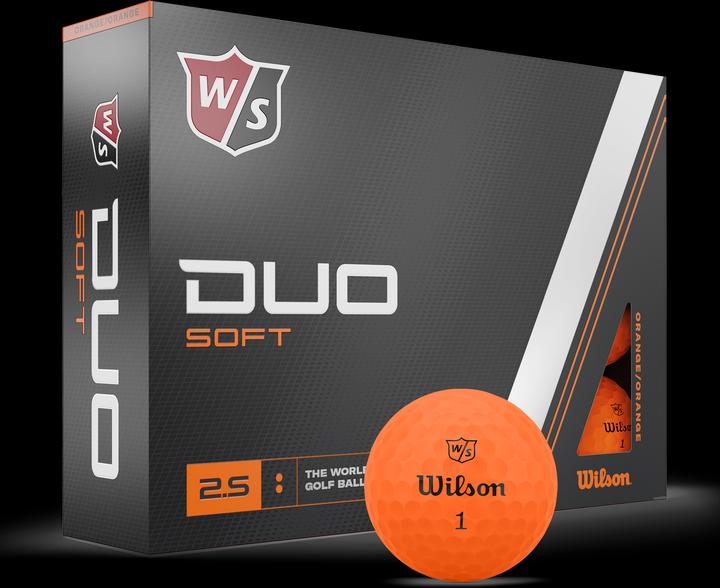 Actual product image Wilson Duo Soft 12-Ball - Orange