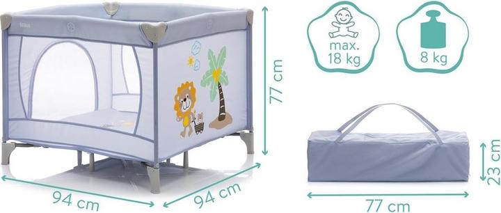 Immagine prodotto Fillikid Playpen (94 cm, 94 cm)