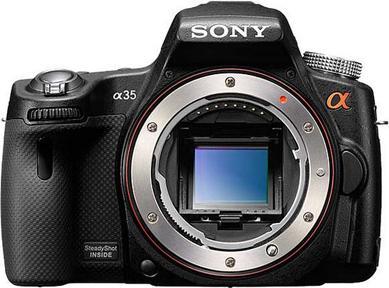 Actual product image Sony Alpha SLT-A35, 16.2MP, FullHD-Movies, Body