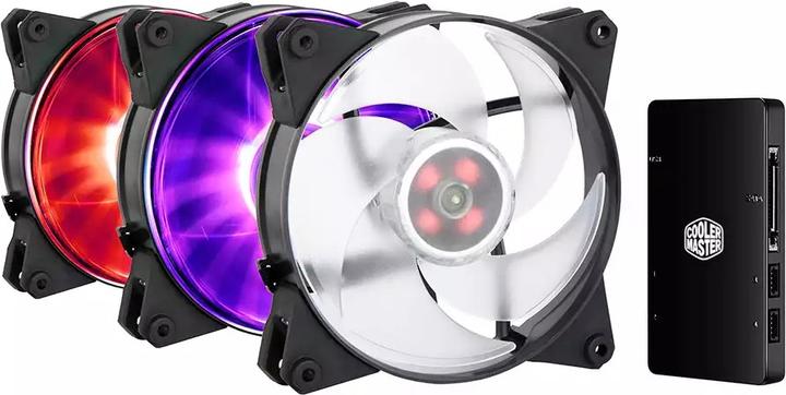 Actual product image Cooler Master Case fan CM Masterfan Pro 140 AP RGB 3 (140 mm, 3 x)