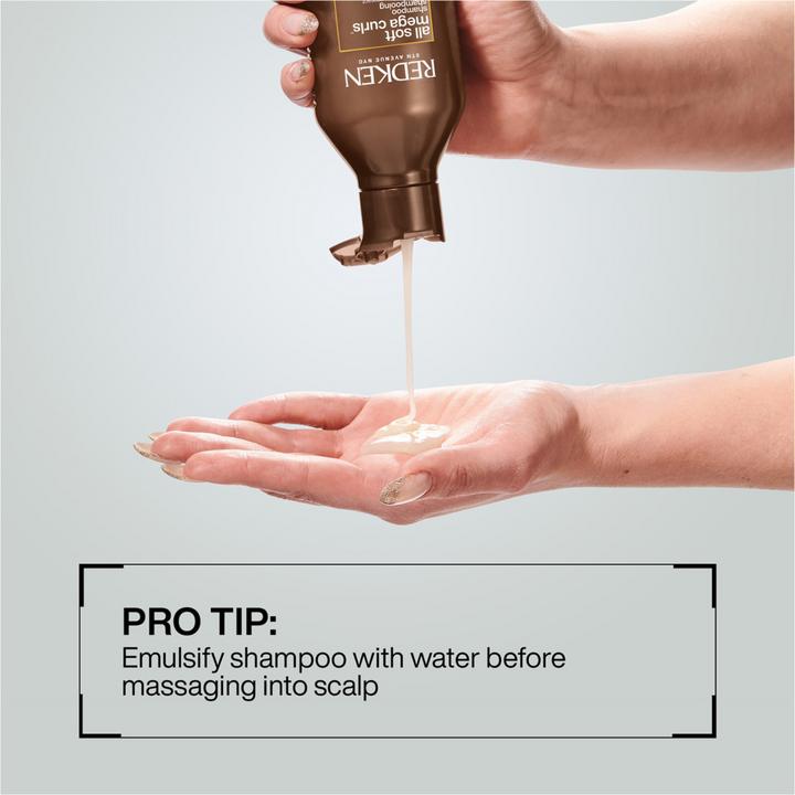 Immagine prodotto Redken shampoo mega curls all soft (300 ml, Shampoo liquido)