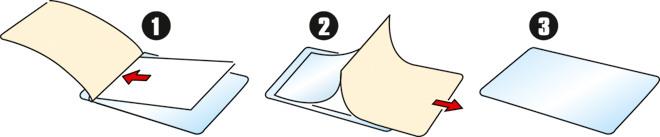 Actual product image Self-laminating cards (Special, 10 Piece, 75 µm)