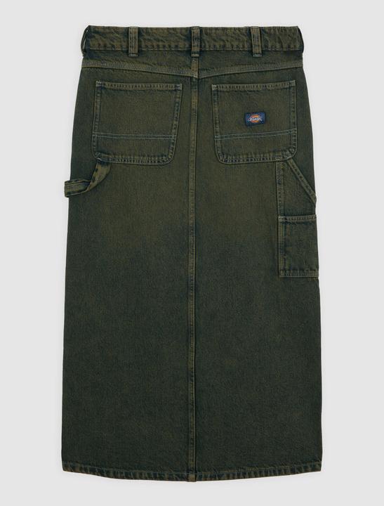 Produktbild Dickies Long Denim Carpenter Skirt W Green Tone Fade (XS)