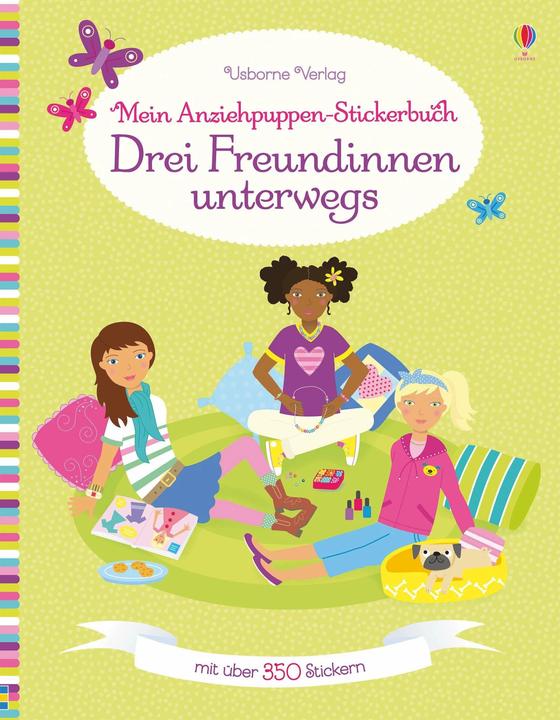 Produktbild Mein Anziehpuppen-Stickerbuch: Drei Freundinnen unterwegs
