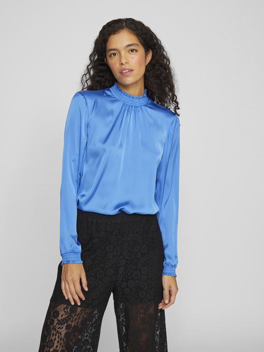 Actual product image Vila High Neck Top with Long Sleeves (38)