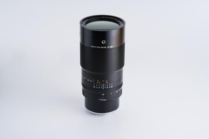 Actual product image TTArtisan 100mm F2.8 macro compatible with Fuji X (Fujifilm Fujica-X, full size)