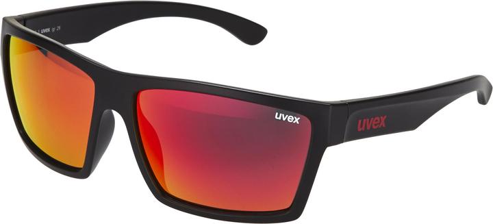 Uvex Sports Lgl 29 (Schwarz, Mirror Red)