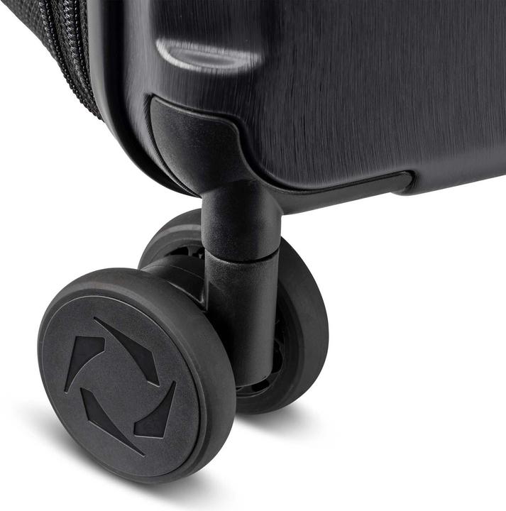 Actual product image Senz Foldable Carry On Trolley, 38L, Pure Black (38 l, Hand luggage (up to 50 litres))