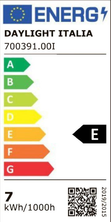Energie-Label Filotto Tischlampe Iride Camo (806 lm, E27)