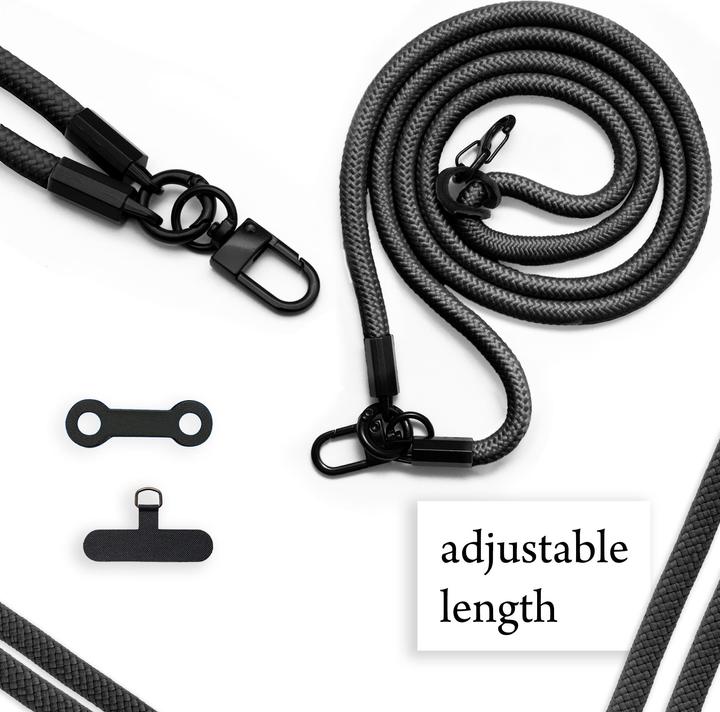 Produktbild Cadorabo Handykette für Huawei P40 LITE E Necklace Hülle mit verstellbarem Kordelband