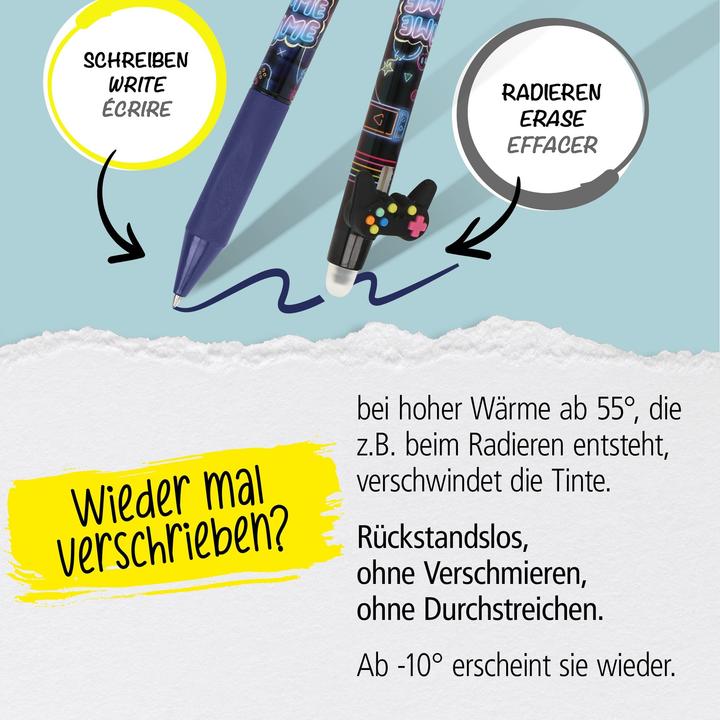 Image du produit Online 6er Pack Gelpen magiXX Boys gemischt (bleu effaçable, 1 x)