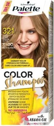 Immagine prodotto Palette Shampoo Colorante Shampoo Colorante Fino a 24 Lavaggi 8-00 Mediumonde (321 ml, Shampoo liquido)