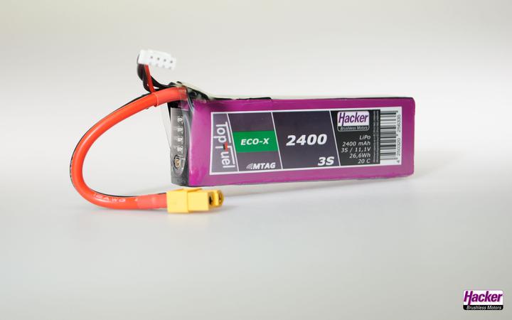 Produktbild Hacker LiPo Pack TF (11.10 V, 2400 mAh)
