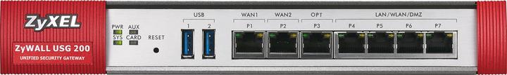 Actual product image Zyxel Zywall Usg 200